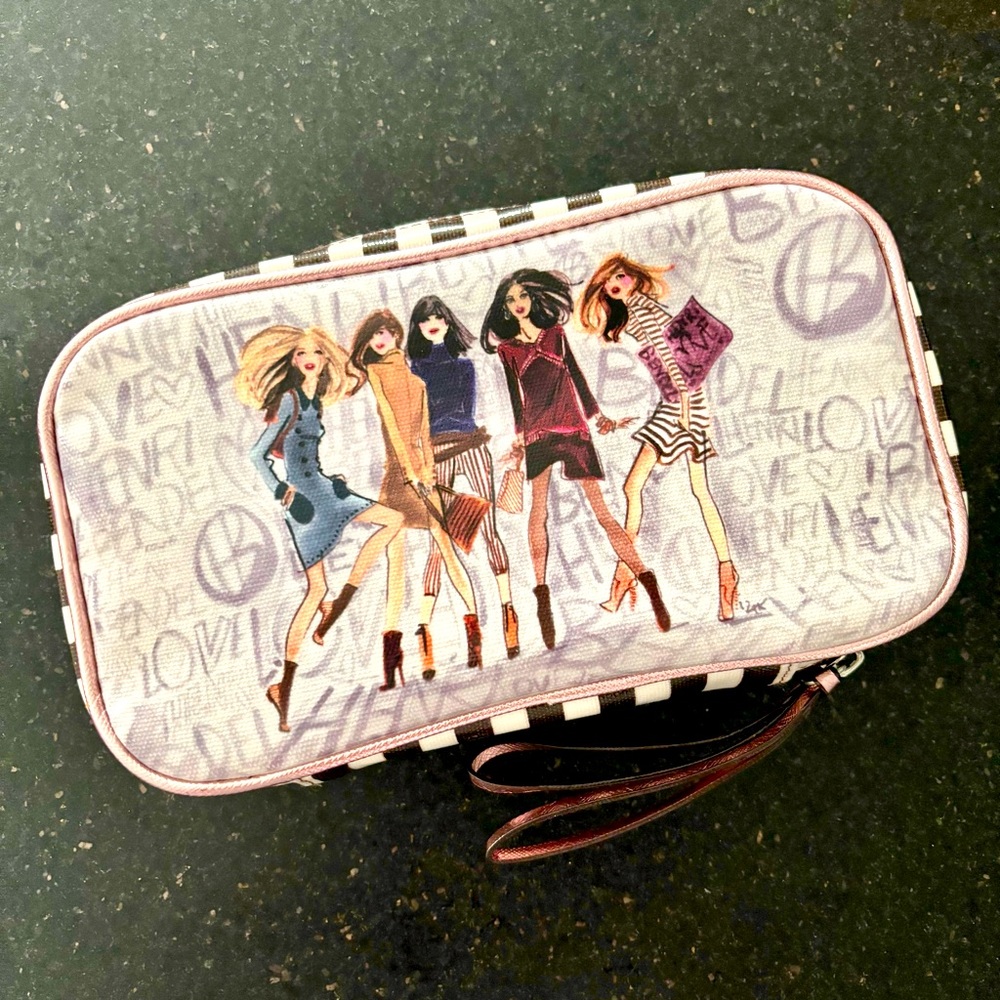 Henri Bendel Graffiti Models by Izak Zenou Collectible Jewelry Travel Case